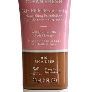 Covergirl Clean Fresh Skin Milk Dewy Finish Foundation Rich Deep 610 1 fl oz